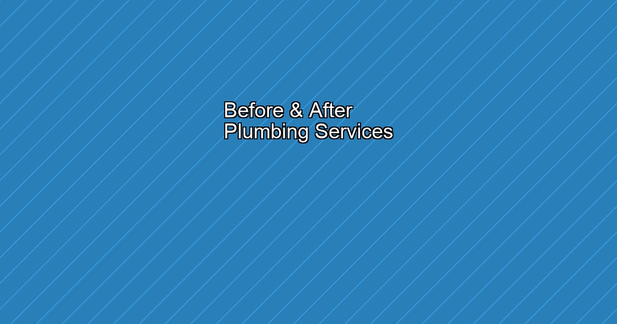 تسليك مواسير في دبي — قبل وبعد خدمة رفيق