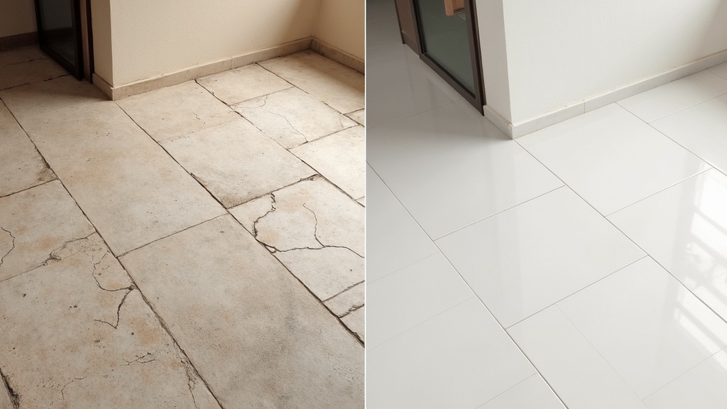 تركيب سيراميك راس الخيمة في أبوظبي — قبل وبعد خدمة رفيق