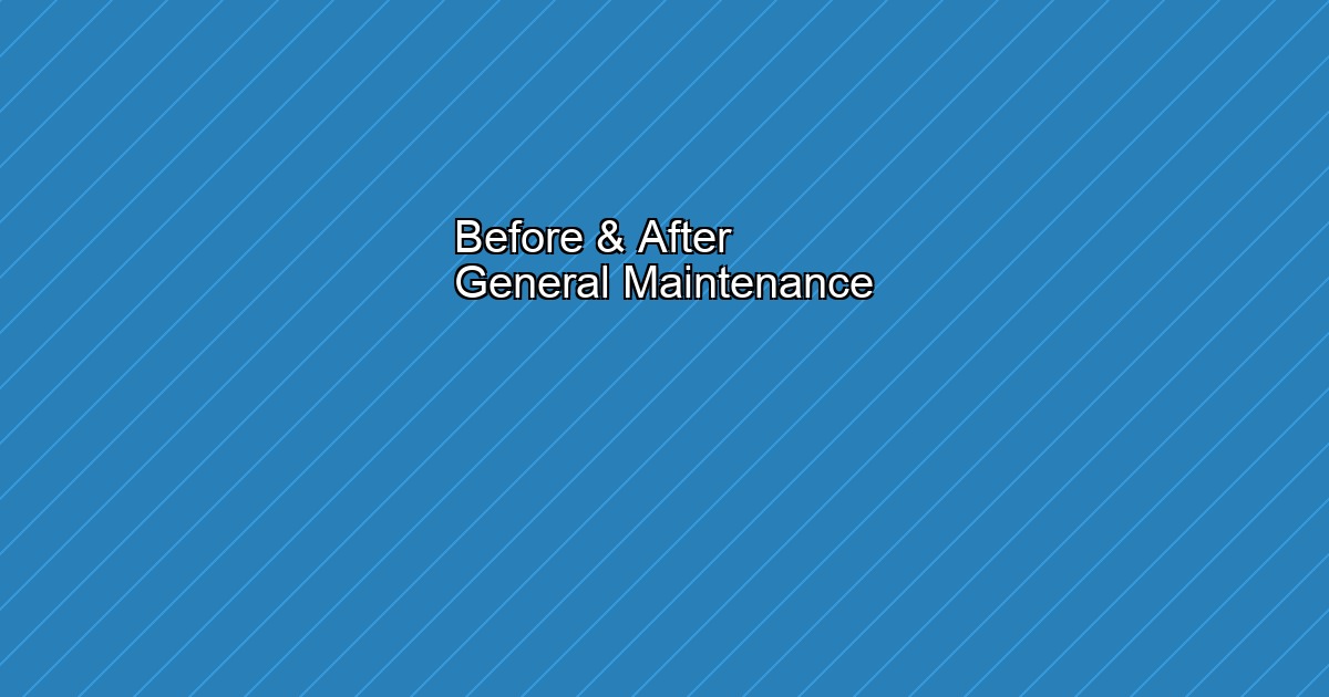 صيانة عامة في أبوظبي — قبل وبعد خدمة رفيق