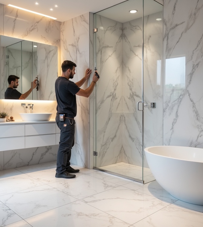 تركيب بورسلين حمامات في الإمارات