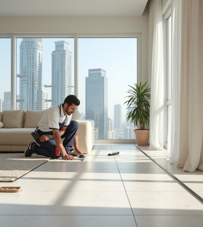 تركيب سيراميك دبي — رفيق